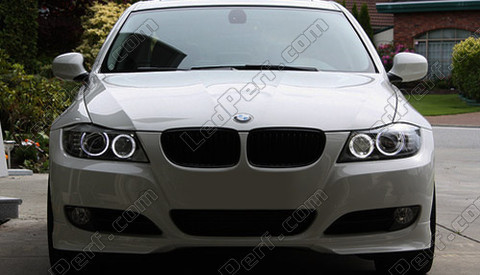 LED Angel Eyes BMW rady 3 E90 E91 Fáza 2 LCI s xenónom