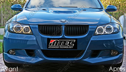 LED Angel Eyes BMW rady 3 E90 E91