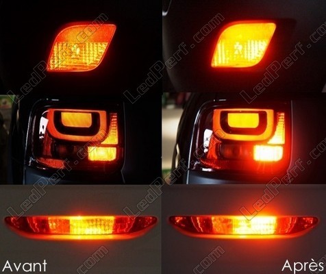 Led Zadná Hmlovka BMW radu 3 (E90 E91) pred a po