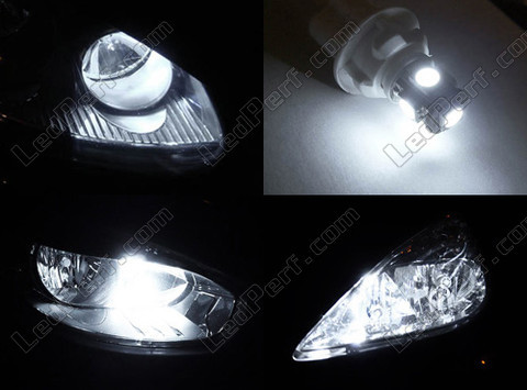 LED Pozičné svetlá Biely Xenón Citroen Berlingo 2012 Tuning