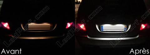 Led zadná registračná značka Mercedes Classe A Triedy A (W169)