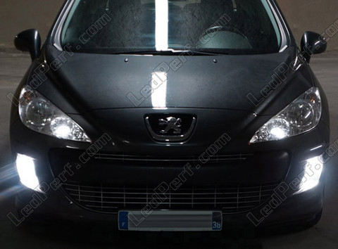 Hmlovky LED Peugeot 308