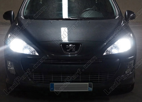 LED stretávacie svetlá Peugeot 308