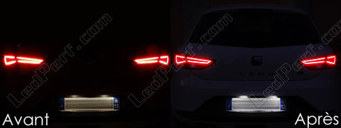 LED zadná registračná značka Seat Leon 3 5F