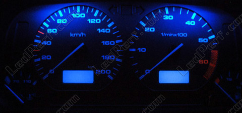 LED meter modrý Volkswagen Golf 3