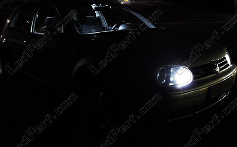 LED Pozičné svetlá Biely Xenón Volkswagen Golf 4