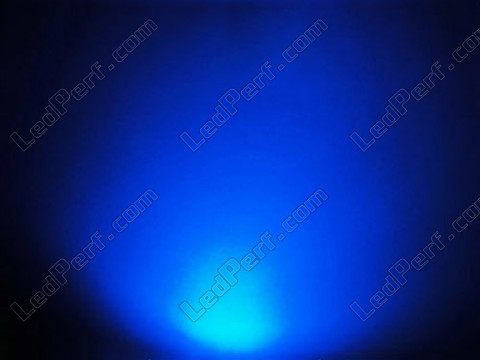 Led 5mm GRAND ANGLE modrá + Odpor 12v