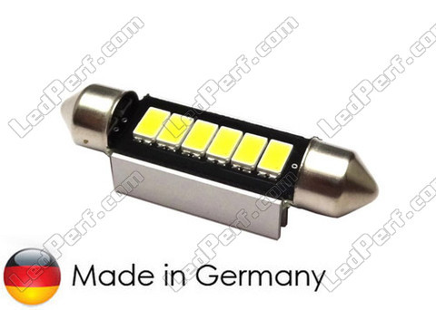 LED žiarovka 42mm C10W Made in Germany - 4000K