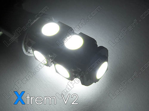 LED žiarovka T10 W5W Xtrem V2 biela efekt xenón