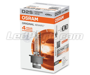 Náhradná xenónová D2S žiarovka Osram Xenarc Original 4500K, homologácia ECE