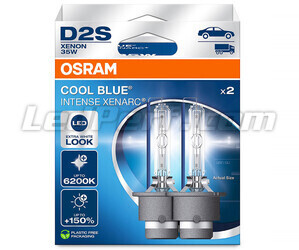 Pár žiaroviek Xenon D2S Osram Xenarc Cool Blue Intense 6200K v balení - 66240CBN-2HB