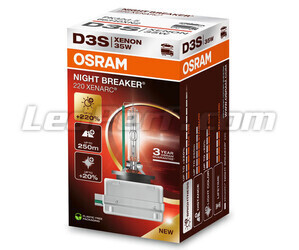 Xenónová D3S žiarovka Osram Xenarc Night Breaker 220 - 66340XN2 v balení