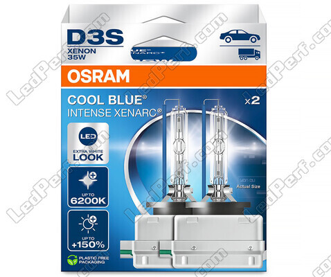 Pár žiaroviek Xenon D3S Osram Xenarc Cool Blue Intense 6200K v balení - 66340CBN-2HB