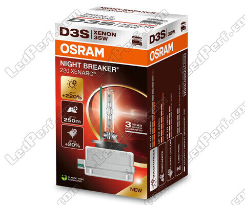 Xenónová D3S žiarovka Osram Xenarc Night Breaker 220 - 66340XN2 v balení