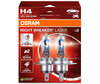 Balíček 2 H4 žiaroviek Osram Night Breaker Laser +150% - 64193NL-2HB