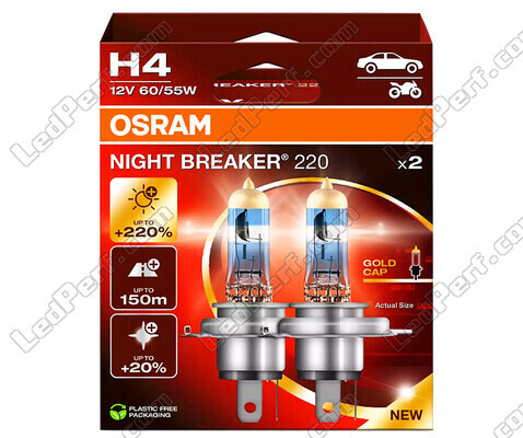 H4 žiarovky OSRAM Night Breaker® 220 - 64193NB220-2HB - Duo Box