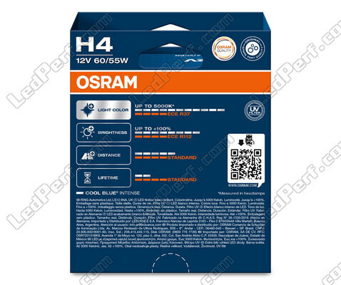 Pár H4 žiaroviek Osram Cool Blue Intense - 64193CBN-2HB