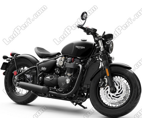 Motocykel Triumph Bonneville Bobber Black (2017 - 2020)