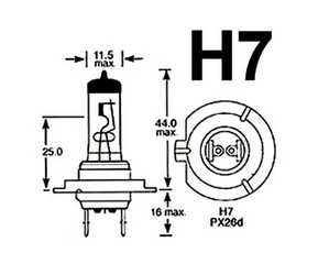 Ampoule au gaz xenon H7 MTEC Maruta Maruta Maruta Maruta Maruta Super White