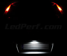 Pack LED (biela 6000K) zadná registračná značka pre Fiat Punto MK2