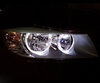 Balíček LED angel eyes pre BMW rady 3 (E90 - E91) Fáza 2 (LCI) - Bez xenón z výroby