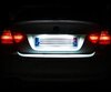 Pack LED (čisto biela) zadná registračná značka pre BMW rady 3 - E90 E91