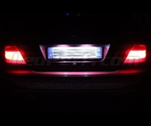 Pack LED (čisto biela 6000K) zadná registračná značka pre Mercedes CLK CLK (W208)