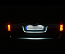 Pack LED (biele čisté) zadná registračná značka pre BMW X5 (E53)