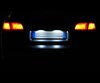 Pack LED (čisto biela 6000K) zadná registračná značka pre Audi A4 B7