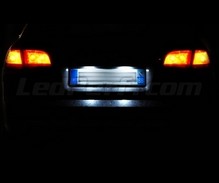 Pack LED (čisto biela 6000K) zadná registračná značka pre Audi A4 B7