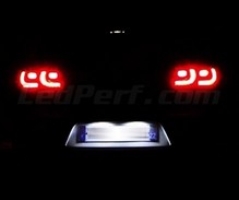 Pack LED (čisto biela 6000K) zadná registračná značka pre Volkswagen EOS 2012