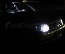 Balíček LED pozičných svetiel (biely xenón) pre Volkswagen Golf 4