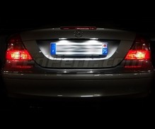 Pack LED (čisto biela 6000K) zadná registračná značka pre Mercedes CLK CLK (W209)