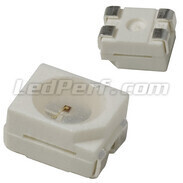 LED TL PLCC4 - Biela - 400mcd