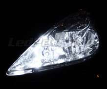 Balíček LED pozičných svetiel (biely xenón) pre Peugeot 607