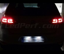 Pack LED (čisto biela 6000K) zadná registračná značka pre Volkswagen Golf 7