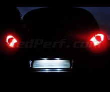 Balíček osvetlenia registračnej značky na LED (biely xenón) pre Opel Corsa D