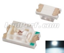 LED SMD 1206 biela 100mcd