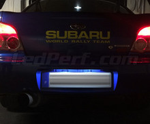 Balík osvetlenia registračnej značky na LED (biely xenón) pre Subaru Impreza GD/GG