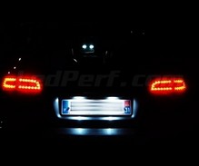 Pack LED (čisto biela 6000K) zadná registračná značka pre Audi A6 C6