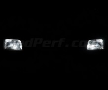 Balíček LED pozičných svetiel (biely xenón) pre Renault Clio 1