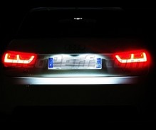 Pack LED (čisto biela 6000K) zadná registračná značka pre Audi A1