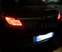 Balík osvetlenia registračnej značky na LED (biely xenón) pre Opel Insignia