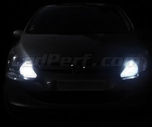 Balíček LED parkovacích svetiel (biely xenón) pre Peugeot 307