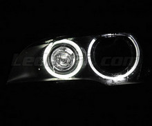 Balíček LED angel eyes H8 (čisto biela 6000K) pre BMW X6 (E71 E72) - Štandard