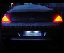 Pack LED (čisto biela) zadná registračná značka pre BMW radu 6 (E63 E64)