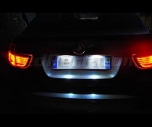 Pack LED (čisto biela) zadná registračná značka pre BMW X6 (E71 E72)