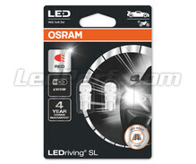 W5W LED žiarovky Osram LEDriving® SL Červené - W2.1x9.5d