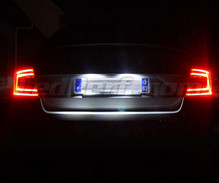 Pack LED (biela 6000K) zadná registračná značka pre Skoda Octavia 3 (5E)