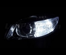 Balíček LED pozičných svetiel (biely xenón) pre Skoda Fabia 2 no-facelift